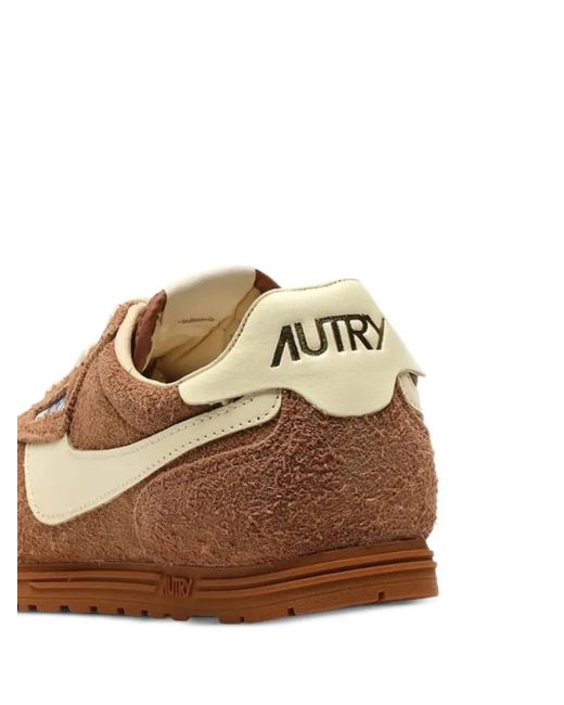 Autry Brown Suede Windspin Low