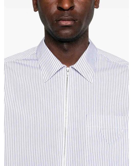 Prada White Cotton Shirt for men