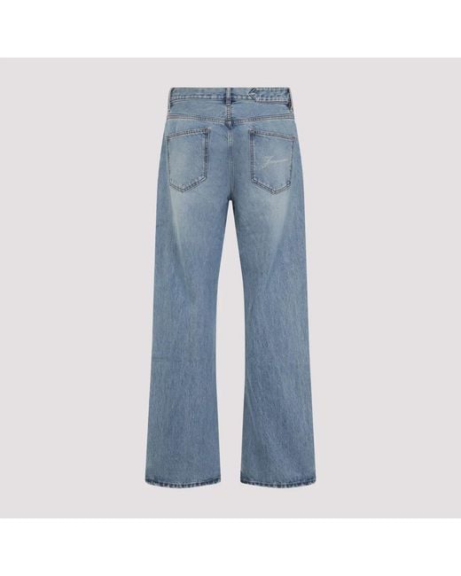 Jacquemus Blue Straightleg Jeans for men
