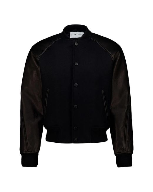 Givenchy Black Mix Material Jacket For for men