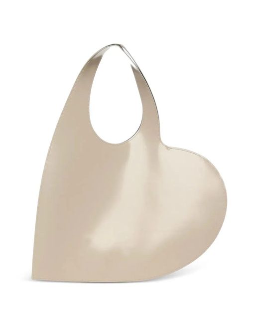 Coperni Natural "Heart" Tote Bag
