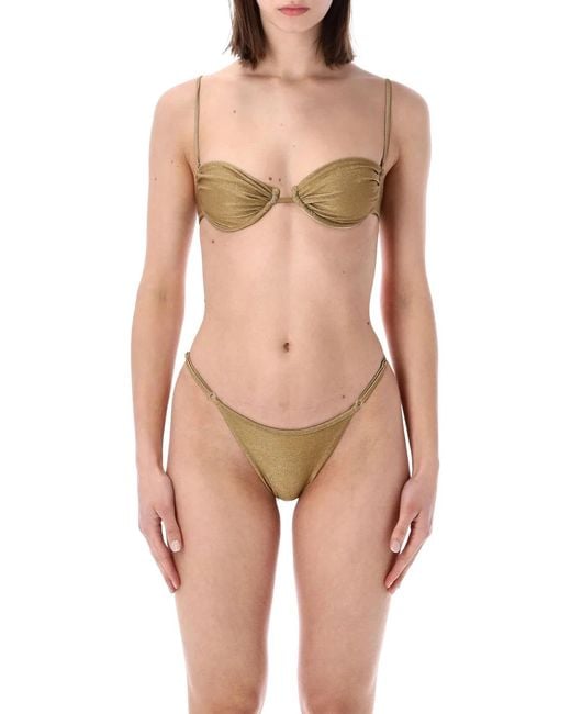 MATINEÉ Metallic Marina Lurex Bikini