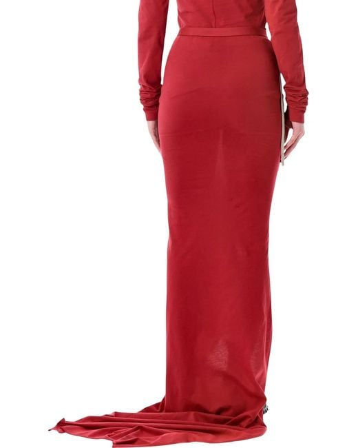 Moncler Red Skirt