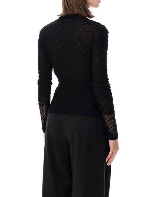 Lanvin Black Fw26 Designer Sweater