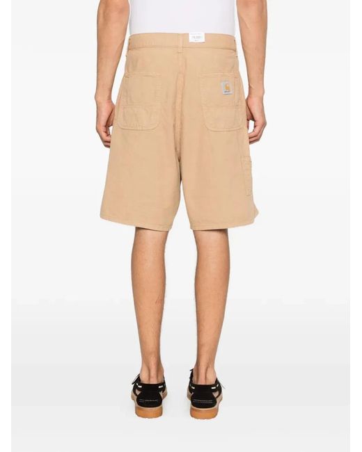 Carhartt Natural "Walter Leon" Single Knee Shorts for men