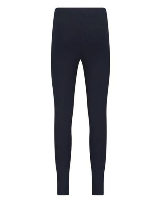 Balenciaga Blue Stretch Nylon Leggings