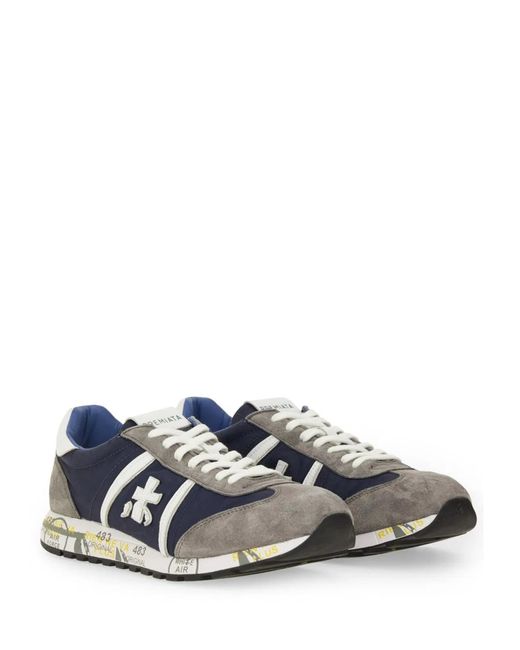 Premiata Blue Sneaker "Lucy" for men