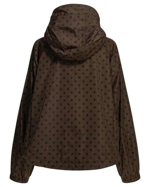 Ganni Brown Light Polka Dot Jacket