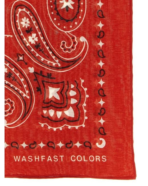 Alanui Red Bandana Paisley