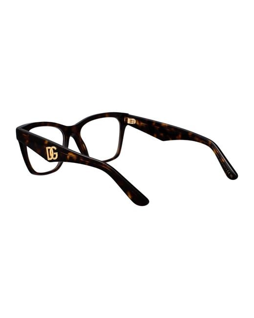 Dolce & Gabbana Black Havana Acetate Glasses