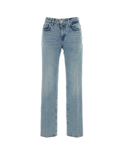 Seven7 Blue Denim Calie Jeans