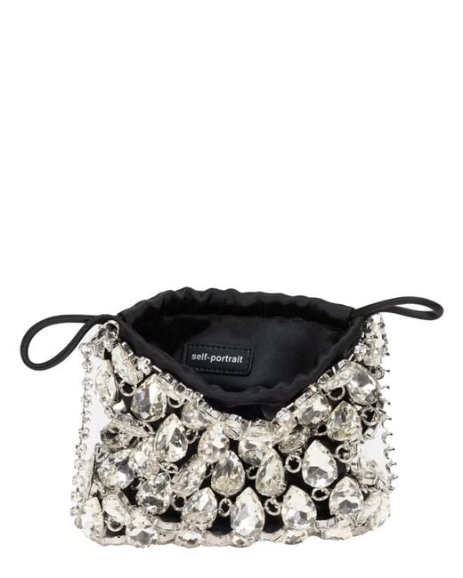 Self-Portrait Black Borsa Mini