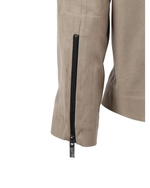 Rrd Natural Suede-Effect Stretch Technical Biker Jacket for men