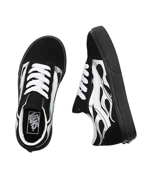 Vans Black "Old Skool" Sneaker