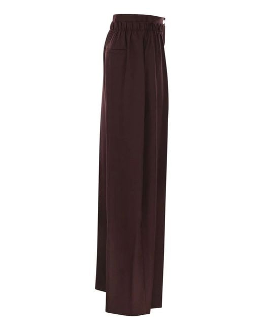 Max Mara Red "Quito" Trousers