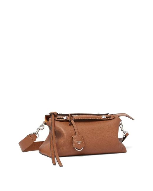 Fendi Brown Borsa By The Way Selleria Medium