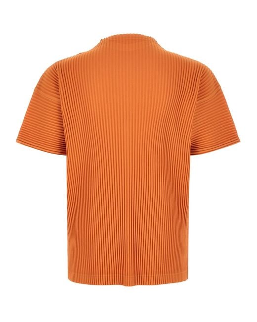 Homme Plissé Issey Miyake Orange 'Monthly Colors: March' Top for men