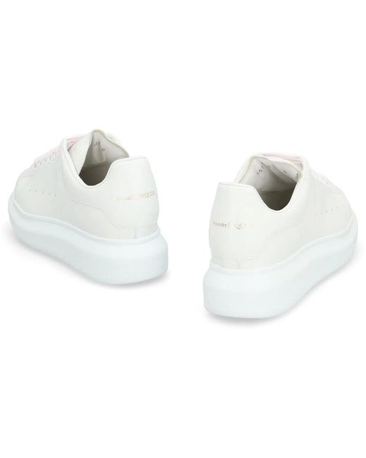 McQueen White Oversized Sneakers