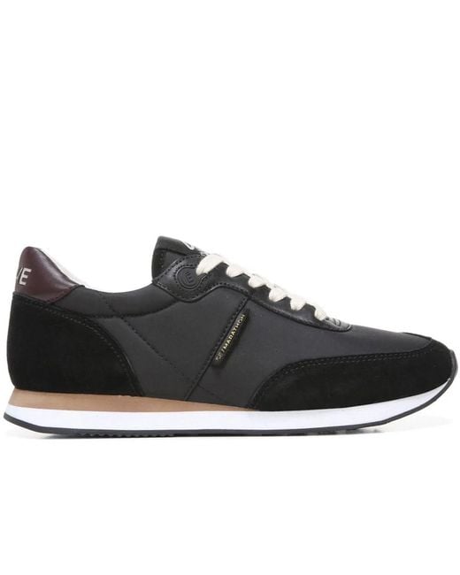 Sam Edelman Black Tori Lace-Up Sneakers