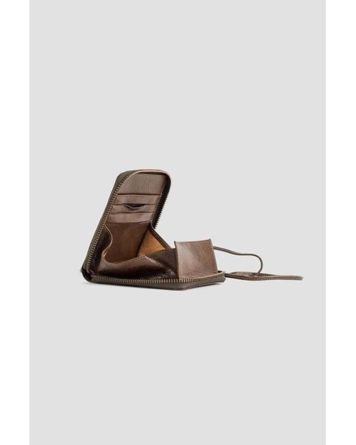 Bea Mombaers White Zip Wallet