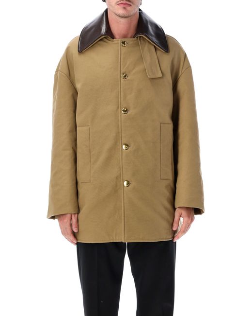 Balenciaga Natural Heavy Cotton Caban for men