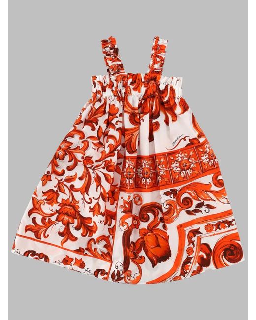 Dolce & Gabbana Red Dolce & Gabbana Abito Senza Maniche