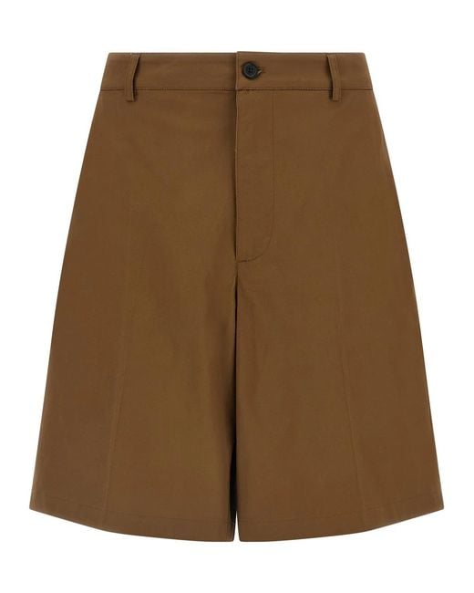 Department 5 Brown 'Easy' Bermuda Shorts for men