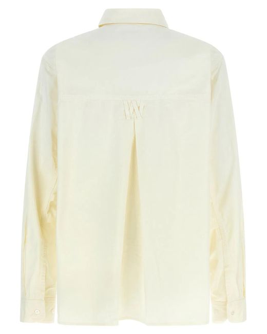 Willy Chavarria White 'Corcoran' Shirt for men