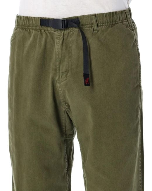 Gramicci Green Cotton Relaxed G-Pants for men