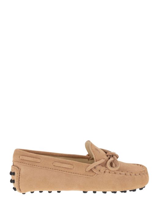 Tod's Brown Suede Loafer