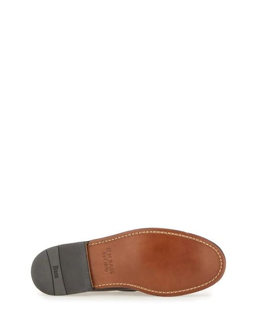 G.H.BASS Brown Larkin" Moccasin for men