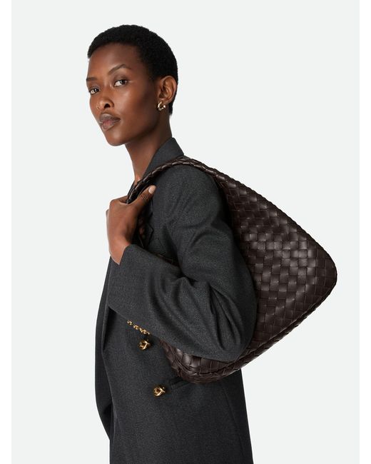 Bottega Veneta Black Bell Bag