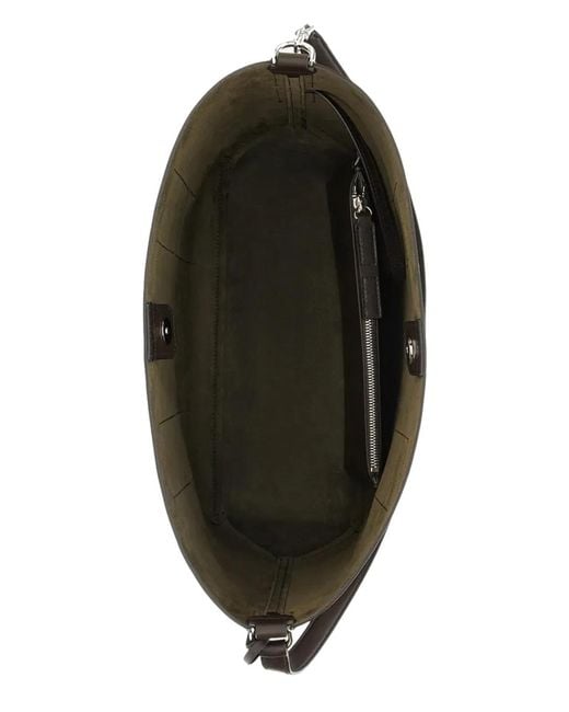 Hogan Black Medium Hobo Bag Hocket Calfskin Shoulder