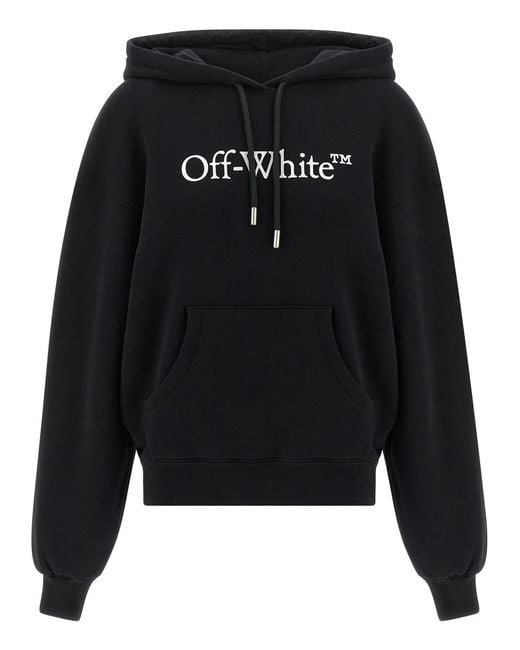 Off-White c/o Virgil Abloh Black 'Big Logo Bookkish' Hoodie