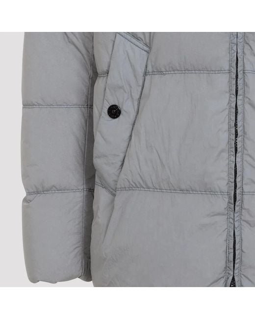 Stone Island Gray 4100037 Crinkle Reps Ny for men