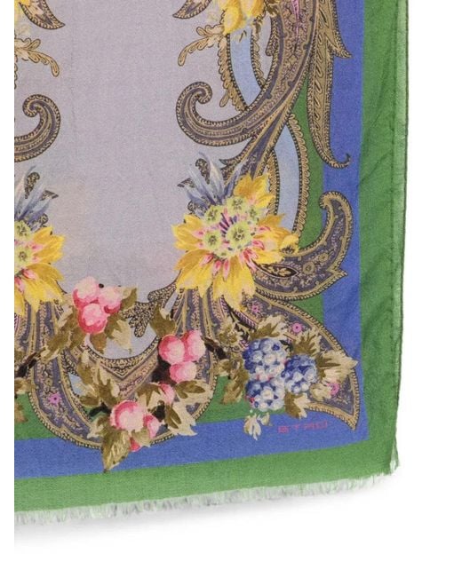 Etro Gray Pañuelo