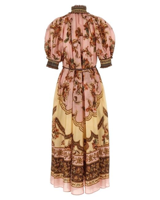 Zimmermann Multicolor 'Aster' Dress