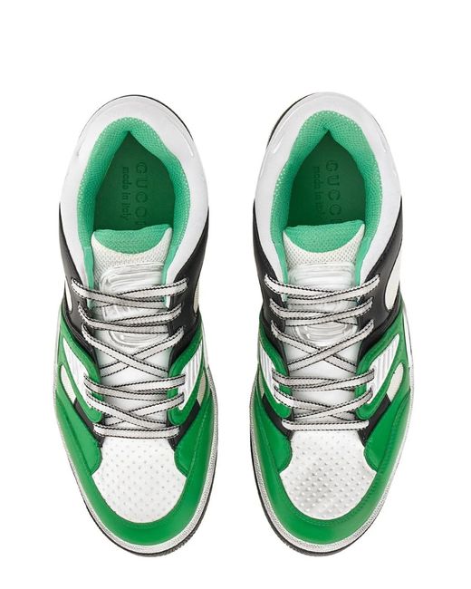 Gucci Green Sneaker Basketing for men