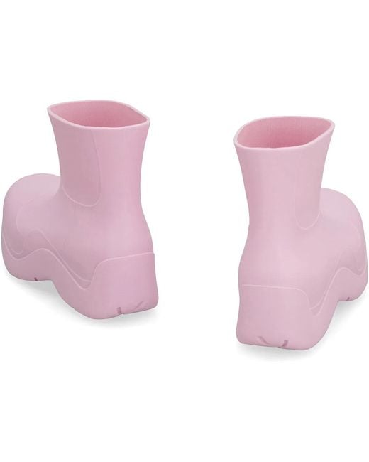 Bottega Veneta Pink Puddle Boot