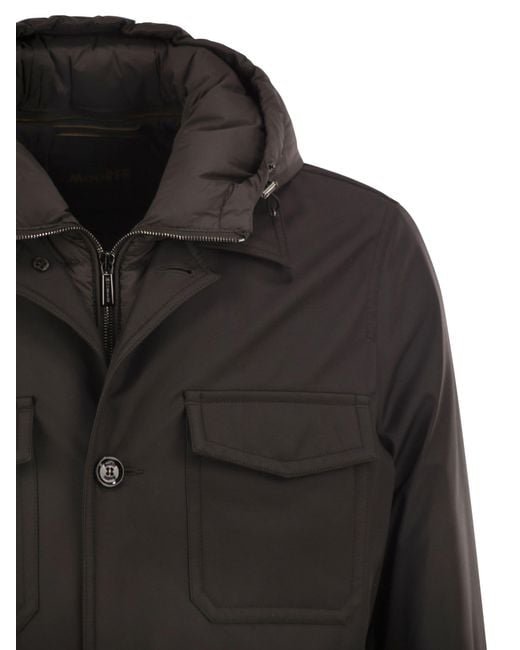 Moorer Black Monti-Gf for men