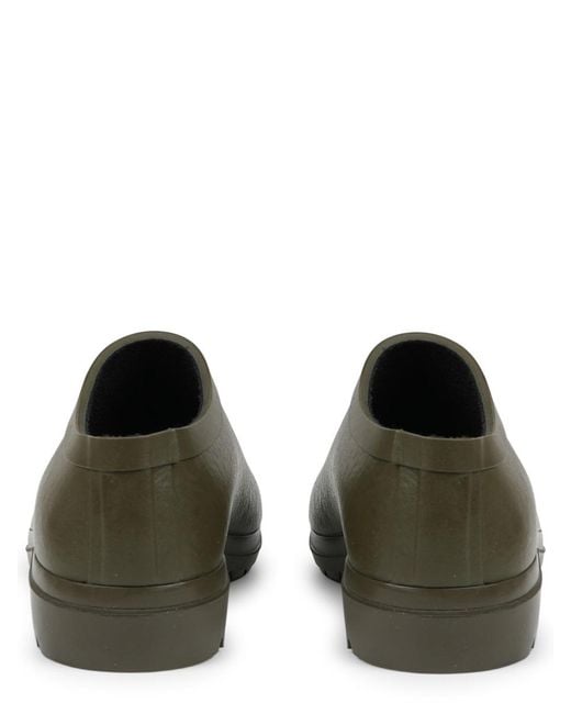 Céline Green Zoccolo "Garden" Con Logo