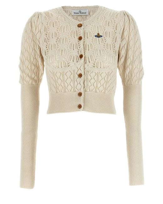Vivienne Westwood Natural 'Ella' Cardigan