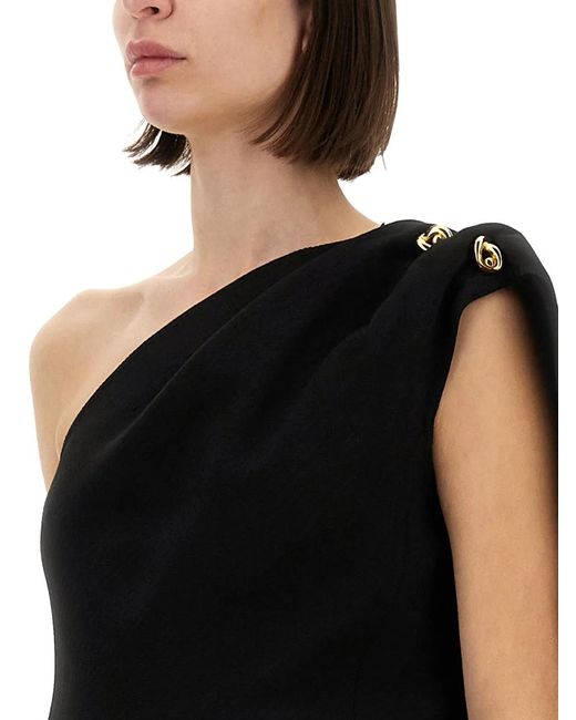 Bottega Veneta Black Crepe Tops