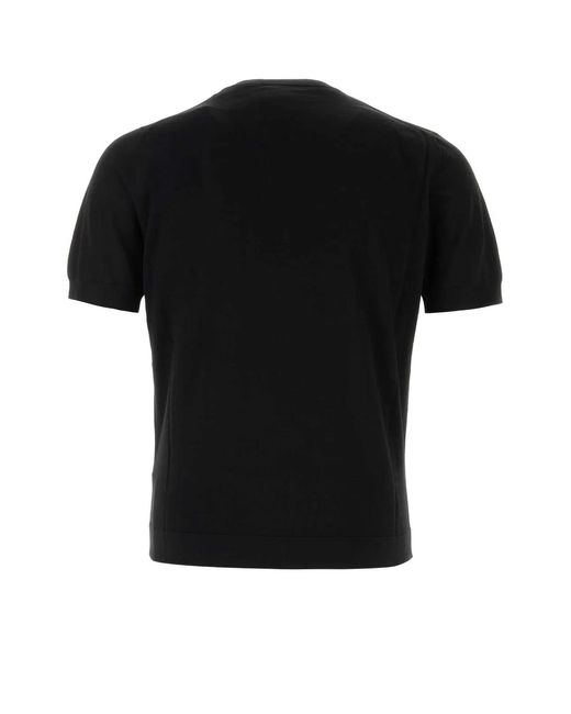 Prada Black Cotton Sweater for men