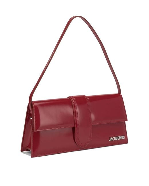 Jacquemus Red "Le Bambin Long" Small Shoulder Bag