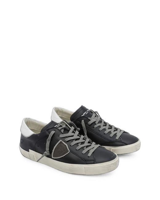 Philippe Model Black Philippe Model Calf Leather Shoes for men