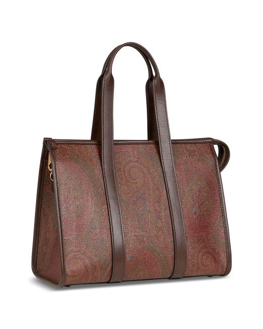 Etro Brown Essential Shoulder Bag