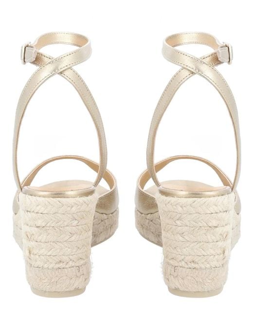 Castaner Natural Castañer Ovine Leather Sandals