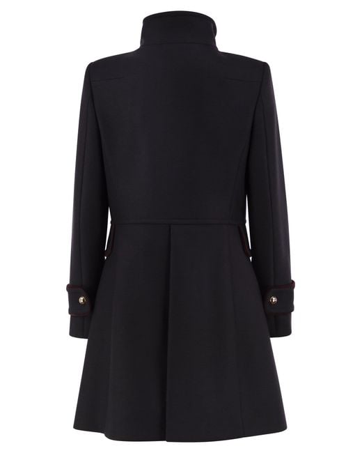 Fay Black 3 Ganci Wool And Cashmere-Blend Coat