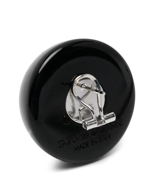 Emporio Armani Black Earrings
